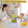 M SANMERSEN Baby Boys Toys 6-12 Months, Babies Ocean Rotating Lights Up Musical Toys for 0-6 12-18 Months Newborn Infant Crawling Tummy Time Toys 1 2 3 Baby Birthday Blue view 4