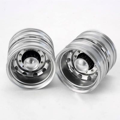Lesu Metal Rear Wheel Hub for 1/14 DIY Rc Tractor Truck Model Car