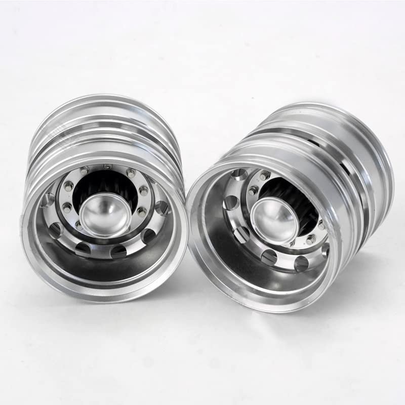 Lesu Metal Rear Wheel Hub for 1/14 DIY Rc Tractor Truck Model Car