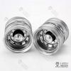 Lesu Metal Rear Wheel Hub for 1/14 DIY Rc Tractor Truck Model Car view 2