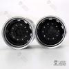Lesu Metal Rear Wheel Hub for 1/14 DIY Rc Tractor Truck Model Car view 3