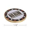 GSE Games & Sports Expert Metal Small Blind, Big Blind, Dealer Button - Set of 3 Professional Texas Holdem Poker Button for Gambling Card Games, Poker Nights, Tournaments view 2