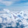 Ailejia Diecast F 22 Fighting Falcon Airplane Model Aircraft Army Air Force Toys Military Plane Pull Back with Lights and Sounds (F 22 Blue) view 2