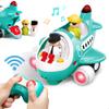 iPlay, iLearn Baby Airplane Toys, Cool Remote Control Plane Toy for Toddlers 2-3, Infant Musical RC Helicopter W/Light Sound, Birthday Gifts for 18 24 Month 2 3 4 Year Old Boy Girl Kids Children view 1