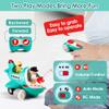 iPlay, iLearn Baby Airplane Toys, Cool Remote Control Plane Toy for Toddlers 2-3, Infant Musical RC Helicopter W/Light Sound, Birthday Gifts for 18 24 Month 2 3 4 Year Old Boy Girl Kids Children view 3