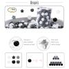 Heopeis Star Pit Balls and Stars - BPA & Phthalate Free, Crush Proof, Toddlers to Kids (50 Rounds + 50 Stars) view 2