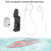 SWOQ Motor Jet Pump Propeller, Jet Boat Motor 6-12V for Transmission Boating and Control for Remote Control RC Boat(Black) view 4