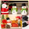 Hungdao 24 Pcs Mini Top Hat for Crafts 1.6 Inch Christmas Small Black Top Hats Small Snowmen Felt Doll Caps for DIY Crafts Xmas Party Decor view 4