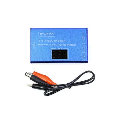 MINGCHUAN Battery Balance Charger, Lipo Battery Charger, BC-4S15D 4S Lithium Battery Balance Charger for DIY RC Drone Quadcopter Hexacopter No Adapter