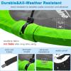 43 Saucer Tree Swing,700lbs Weight Capacity,Waterproof Textilene 360 Degree Rotation w/ 1 Swivel,2 Adjustable Ropes&2 Hanging Straps,Easy to Install,for Kids Adults Backyard,Playground(Green) view 3