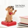 Jenngaoo Solar Powered Swing Dog, Mini Happy Adorable Waving Dog with Swing Arm for Home Decor Car Accessories Table Ornament (Golden Retriever) view 3