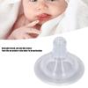 10pcs Baby Bottle Nipples Replacement, Infant Silicone Baby Bottle Feeding Nipples Replacement for 0 to 6 Months Old view 4