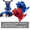 ARRCat Alloy Differential Housing Bulkhead Front & Rear Upgrades for 1/18 LaTrax Teton Desert Prerunner Rally SST, Replace #7530 (Red) view 4