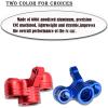 ARRCat for 1/5 KRATON 8S BLX,Outcast 8S BLX Upgrade Parts,2PCS Aluminum Front Knuckle Arms Upgrades Parts Hop-up for 1/5 Outcast/KRATON 8S BLX,Replace ARA330558,Red (Front) view 3