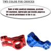 ARRCat Rear Knuckle Arms for 1/5 KRATON 8S BLX,Outcast 8S BLX Upgrade Parts,2PCS Aluminum Rear Hubs Knuckle Arms Hop-up for 1/5 Outcast/KRATON 8S BLX,Replace ARA330565,Red (Rear) view 3