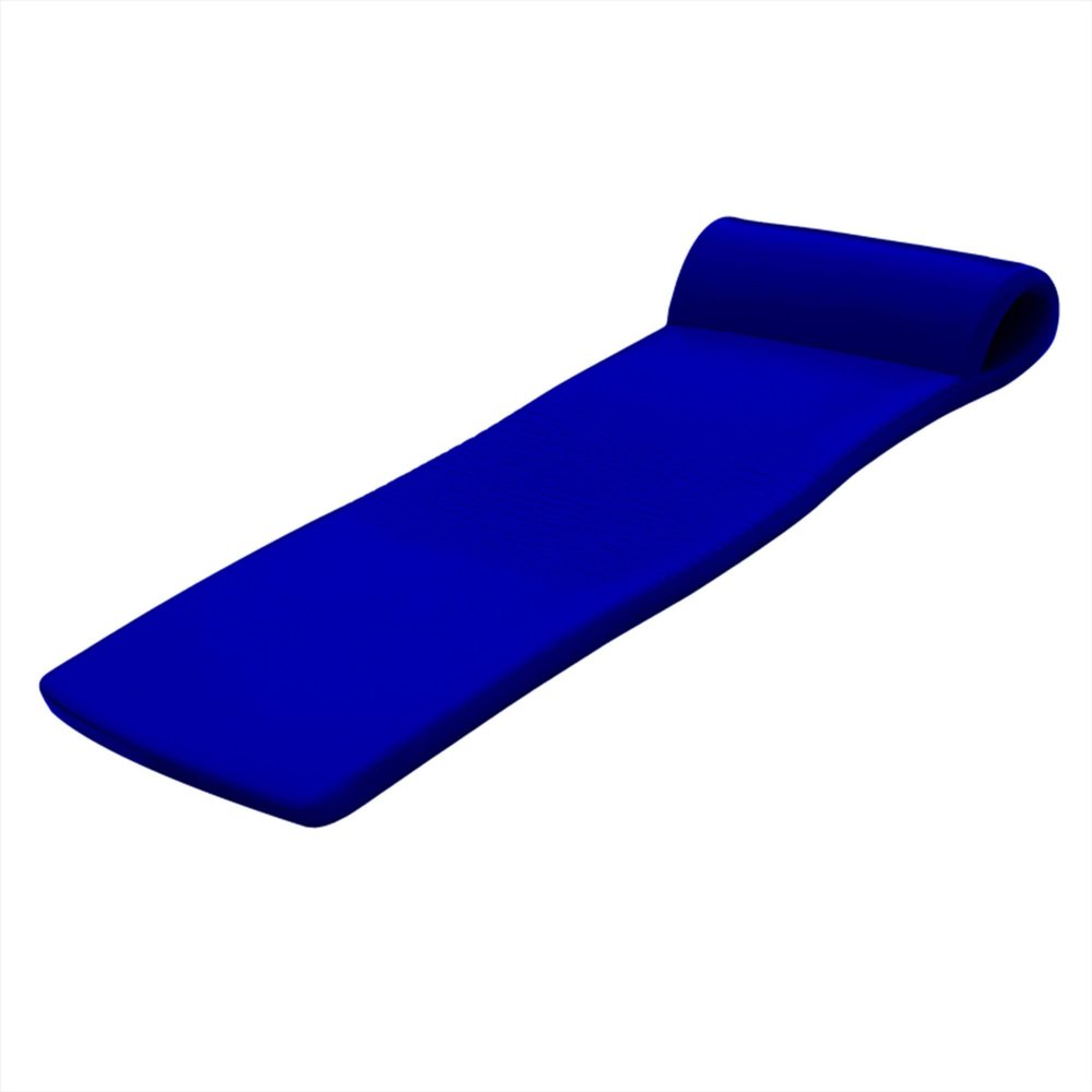 TRC Recreation Sunsation 1.75" Thick Foam Pool Float Lounger w/ Headrest for Lounging & Sunbathing in Swimming Pools, Beaches & Lakes, 70" x 26"