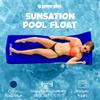 TRC Recreation Sunsation 1.75" Thick Foam Pool Float Lounger w/ Headrest for Lounging & Sunbathing in Swimming Pools, Beaches & Lakes, 70" x 26" view 2