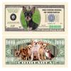 American Art Classics Pack of 100 - Chihuahua Million Dollar Novelty Bill Collectible - Collectible Novelty Million Dollar Bill - Best Gift for Chihuahua Lovers view 1
