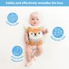 Baby Colic, Gas and Upset Stomach Relief, Baby Heated Tummy Wrap for Newborns - Belly Hugger - Infant Swaddling Belly Belt, Heating Pad with Soothing Warmth for Fussy Infants (Fox) view 2