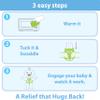 Baby Colic, Gas and Upset Stomach Relief, Baby Heated Tummy Wrap for Newborns - Belly Hugger - Infant Swaddling Belly Belt, Heating Pad with Soothing Warmth for Fussy Infants (Fox) view 4