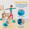 ECR4Kids Stepping Buckets with Storage Carry Bag, Balance Stones, Contemporary, 10-Piece view 3