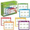 Channies Double Digit Addition and Subtraction Flash Cards, 30 Dry Erase Educational Math Flash Cards for Kids, Ideal for 1st to 3rd Grade, Level 2 Color-Coded Cards, 360 Two-Digit Problems view 1