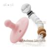 Ali+Oli Pacifier for Baby (2-pk) Set Original Round (Grey-Sage) Concaved Shield Newborn Pacifiers, BPA-Free Silicone Baby Pacifier Set, Baby Binkies, Chupones para Bebes view 3