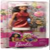 Barbie Santa Doll (Brunette Brown Hair) view 3