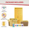 MR CHIPS Jam-Proof Bingo Cards with Sliding Windows 50 Reusable, 75 Calling Cards 1 Master Board Plus 10 Extra Cards view 4