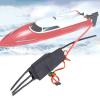 RC Brushless Water Cooling,80A Brushless Water Cooling Electronic Speed Controller ESC with 5V/5A SBEC for RC Boat view 3