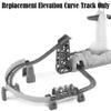 Replacement Part for Toddler Train Set BDP14. Includes 1 replacement elevation curve track. view 2