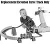 Replacement Part for Toddler Train Set BDP14. Includes 1 replacement elevation curve track. view 3