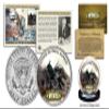 WWII Pearl Harbor JFK Kennedy Half Dollar U.S. Coin with Fact Trading Card view 2