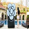 Pool Float Airbeds 2019 New Black Rose Adult Floating Row Inflatable Toys Water Skiing Surf Floating Bed Swimming 180cm for Chilling in The Pool view 4
