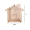 alfyng Wooden Piggy Bank, Personalized House Coin Bank, Paint and Decorate House Money Bank Craft Box, Makes a, Decor or Savings Piggy Bank for DIY view 3