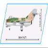 COBI Historical Collection Cold War LIM-5 Polish Air Force 1959 Plane view 3
