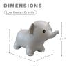 HotMax Bouncy Horse, Inflatable Bouncing Animals Hopper for Toddlers or Kids, Ride on Rubber Jumping Toys for Boy or Girl Birthday Gift(Grey Elephant) view 3