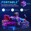 20 Pcs Galaxy Infinity Cube Toy Bulk with Bag Mini Blocks Cube Gadget Sensory Toy Stress Anxiety Relief Magic Puzzle Flip Hand Held Fidget Blocks Party Stuffers for Kids Adults ADHD view 3