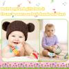 Jerify 4 Pcs Baby Wrist Rattles Animal Pattern Newborn Rattle Wrist Foot Toy for Babies Boy Girl Infant Birthday Gifts Educational Toys, 4 Designs view 3