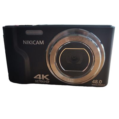 NIKICAM Kids Selfie Camera for Girls Boys, 44MP Digital Video Camera with 2.4 Inch Screen for Toddler