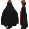 Vampire Costume for Boys Scary Halloween Party, Vampire Teeth Cosmetic Kit Included view 2