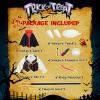 Vampire Costume for Boys Scary Halloween Party, Vampire Teeth Cosmetic Kit Included view 4