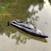 Ssccgym Shark Remote Control Speed Boat w/LED Light 2.4G 4WD 45km/h RC Brushless Watercraft for Hobby Adult 2.4G view 3