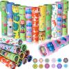 24 Pcs Classic Kaleidoscopes for Kids Educational Kaleidoscope Toys Party Favor Return Gifts Paper Tumble Tube Prism Lens Old Fashioned Vintage Valentines Gift for Kids Stock Stuffer(Vivid Style) view 1