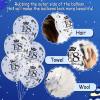 18th Birthday Balloons, 15 PCS Navy Blue Silver Latex 18th Birthday Balloons for Boys Girls 18th Anniversary Happy Birthday Party Decorations Navy Blue Balloons Decor Supplies,12 Inches view 3