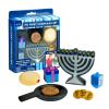 Rite Lite My First Chanukah Play Set - 7 Piece Hanukkah Toy Gift Set for Kids, Jewish Holiday Bulk Party Favors Pretend Play Fun & Educational Festival of Lights Play Kit Perfect for Hours of Fun! view 1