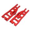 VGEBY RC Suspension Arms, 2Pcs RC Front Lower Swing Arm CNC Machining Front Lower Suspension Arm Suitable for 1/6 for RC Truck(Red) Rc 1/6 view 1