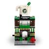 Brick Loot Mini City Coffee Shop Building Set, 208 Pieces, Caf Model Kit & Barista Minifigure, Toy Building Blocks, Compatible Mini Bricks, Creative Gift for Kids, Ages 6 + view 1