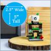 Brick Loot Mini City Coffee Shop Building Set, 208 Pieces, Caf Model Kit & Barista Minifigure, Toy Building Blocks, Compatible Mini Bricks, Creative Gift for Kids, Ages 6 + view 3