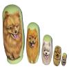 Spitz Dogs nesting doll view 1
